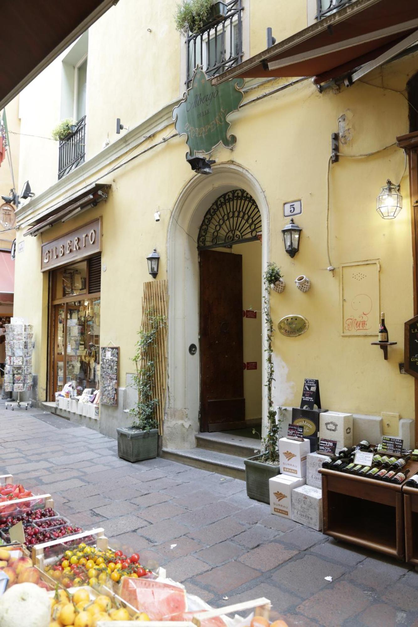 Albergo Delle Drapperie بولونيا المظهر الخارجي الصورة